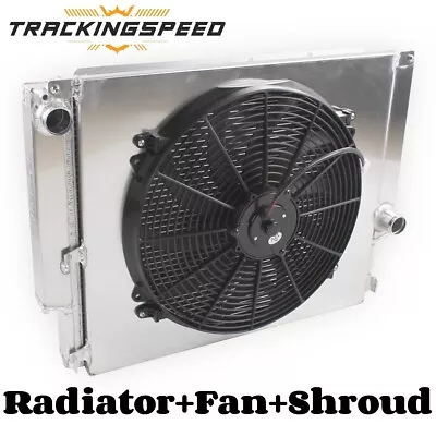 For 1988-1995 BMW E30 E36 325i 325is Manual 2 Row Aluminum Radiator Fan Shroud • $165