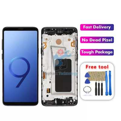 TFT Replace For Samsung Galaxy S9 Plus S9+ G965 LCD Touch Screen Digitizer Frame • $50.95