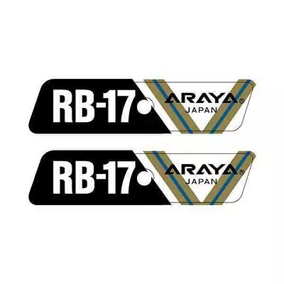 ARAYA  -  RB-17 Rim Decals - Old School Bmx • $8.80