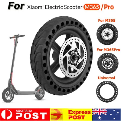 Solid Rear Tire Wheel Hub Tyre Set For Xiaomi Mijia M365/Pro Electric Scooter AU • $56.68