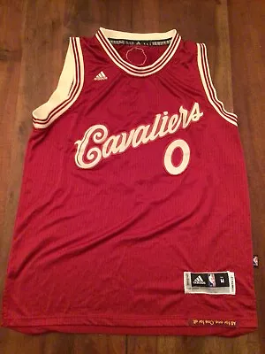 Cleveland Cavaliers SEWN Kevin Love #0 Throwback Vintage Jersey Mens Medium Wine • $19.99