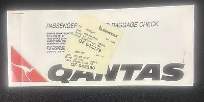 Qantas Ticket 1995 • $6.44