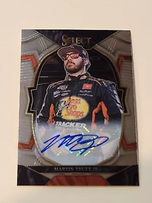 2023 Panini Chronicles NASCAR Racing Select PRIZM Martin Truex Jr. Silver Auto • $14.99