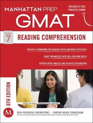 GMAT Reading Comprehension; Manhattan Pre- Paperback 1941234062 Manhattan Prep • $4.46