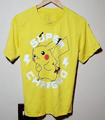 $7.99 • Buy Pokemon Pikachu T-Shirt Boys Size Large