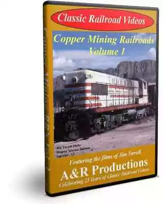 Copper Mining Railroads Volume 1 - A&R Productions Train DVD Video • $23.84