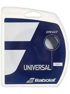 Babolat Syn Gut 16 Gauge 1.30mm Tennis String NEW Black • $7