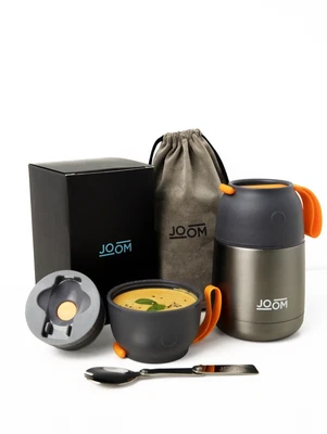 $17.98 • Buy Stainless Steel Food Container Portable Hot Cold Vacuum Insulated Thermos