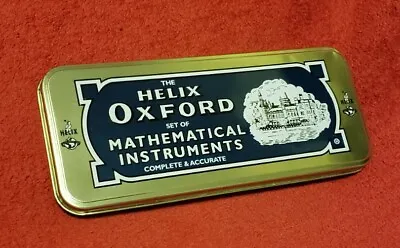 The Helix Oxford Mathematical Instruments Complete & Accurate Set With Tin • £10