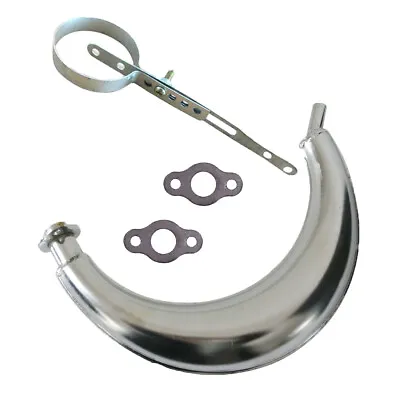 Muffler Exhaust Piep&Exhaust Muffler Clamp For 49cc 66cc 80cc Motorized Bike • $20.99