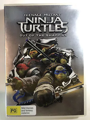 Teenage Mutant Ninja Turtles: Out Of The Shadows (DVD 2016) Region 4 ActionAdve • $5.49