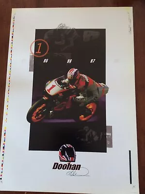 Mick Doohan Artist Proof 1999 Official Poster Excellent Condition • $48.01