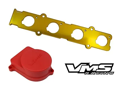 VMS Racing Coil On Plug Adapter Plate Gold And B16 B18 Distributor Cap Delete R • $88.95