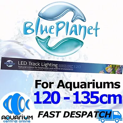 Blue Planet Aquarium Fish Tank Light LED Track Lighting 10 POD 4ft 120cm • $179.99