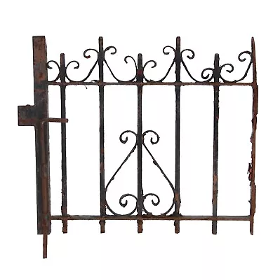 NYC Brownstone Wrought Iron Window Guard Gate 32 X 29.5 • $250