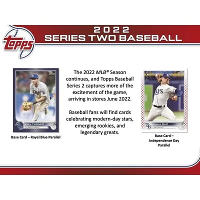 2022 Topps Series 2 Baseball Hobby Vending Box • $19.95