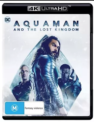 Aquaman And The Lost Kingdom (4K UHD Blu-Ray) BRAND NEW Region B • $35.99