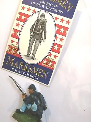  Marksmen 32n  Scale (A6) Rare Factory Painted Civil War 	Figure 1995 Old Stock  • $6.17