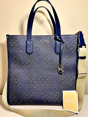 NWT Michael Kors Maple North South Admiral Large Tote Bag With Crossbody Strap • $109.99