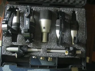 Samson 7kit  Drum Microphone  Kit. - 7 Mics Total WORKING • $190