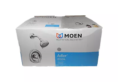 MOEN Adler Single-Handle 4-Spray Shower Faucet W/ Valve Chrome Valve Included • $59.95