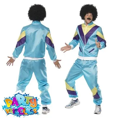 Adult 1980s Shell Suit Costume Height Of Fashion Liverpool Scouser Fancy Dress • £22.99