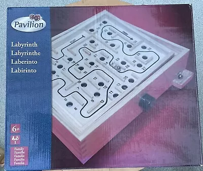 Pavilion Labyrinth Wooden Game • £8