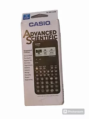 🔥casio Advanced Scientific Calculator Fx-991cw Black Nib 🔥  • $20.50
