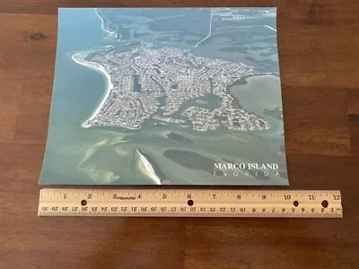 Marco Island Aerial Photo Print From Late 1990's FL - Collier Co • $5.95