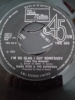Tamla Motown - Diana Ross & The Supremes - 45 Rpm 7  Single Vinyl Record - I'... • £1
