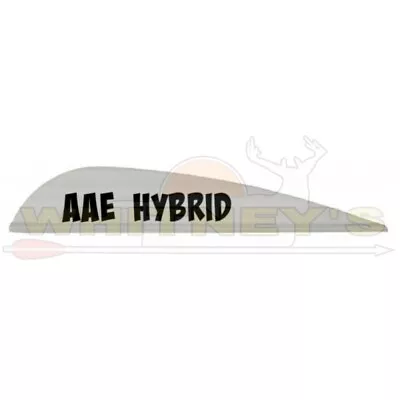 AAE Archery Hybrid 26 Vanes - Grey - 100pk - HY26GY100 • $21.99