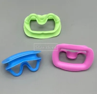 Dental Adults Teeth Whitening Mouth Props Gag Opener Cheek Retractor Silicone • $1.95