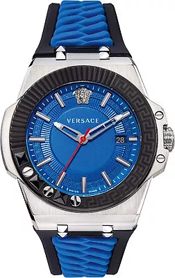 Versace Chain Reaction VEDY001/19 Man Quartz Watch • $960.52