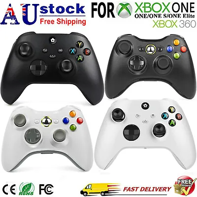 Wired Wireless Gamepad Controller For Microsoft Xbox/Xbox One/S/X/Elite Xbox 360 • $21.49