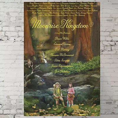 Moonrise Kingdom Poster Wes Anderson Movie Poster - 11 X17  Wall Art Poster • $14.90