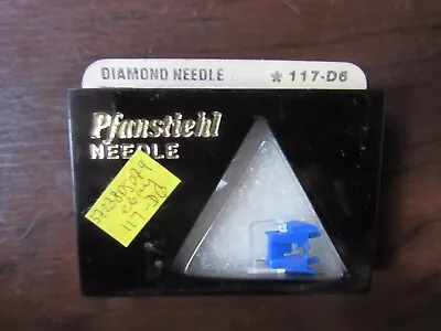 Pfanstiehl 117-D6 TURNTABLE NEEDLE STYLUS ADC RQ-3 RQ-4 Q-3 Q-4 • $15.75