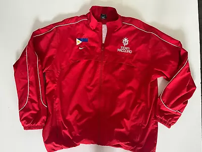 Manny Pacquiao Nike Boxing Fight Team Jacket Men's XXL • $99.99