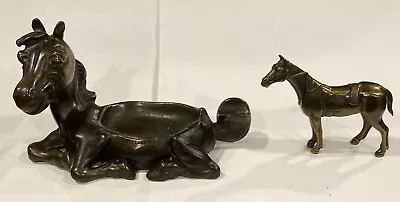 VINTAGE K&O (Kronheim & Oldenbusch) HORSE STATUES WASHINGTON D.C. & CLEVELAND • $89.99