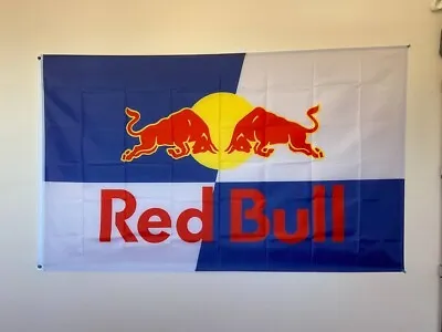 Red Bull Energy 3x5 Ft Flag Racing Team Banner F1 Formula KTM Motorcycle MotoGP • $13.88