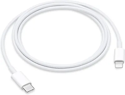 Original Apple MM0A3AM/A 1m USB-C Lighting Charger Cable Cord White Used W/Box • $7.90