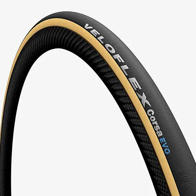 VELOFLEX Pneumatic Tire For Tubular Bicycle CORSA EVO OPEN 700x25 25-622 • $94.41