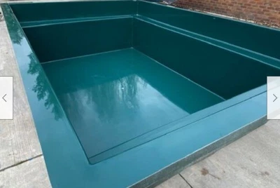 £950 • Buy 3.2m X 2.2m X 0.77m 5000L Heavy Duty Fiberglass Fish Pond