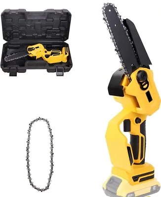 18v 6inch Cordless Chainsaw For Dewalt Battery Wood Cutting Trimming Garden  • £39.99