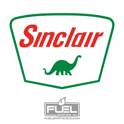Sinclair Vintage Premium Vinyl Decal - Made In The USA - Motor Oil And Gas Logo • $5.20