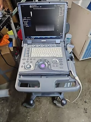 GE LOGIQ E Ultrasound System W/ 12L-RS Probe Mobile Cart • $4000