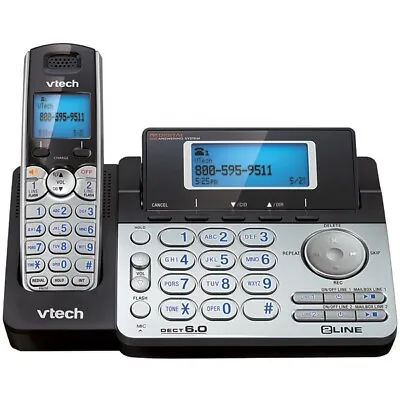 Vtech Dect 6.0 Cordless 2-line Phone System With Digital Answering System • $99.99