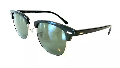 Ray Ban New Wayfarer Black 3016 901 Silver Sunglasses G-15 Lens 51mm • $96.12