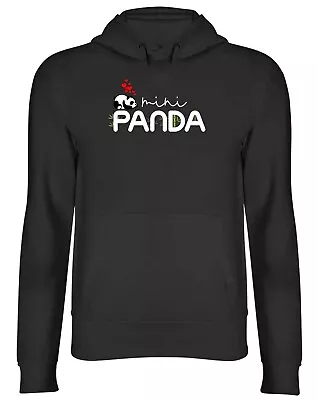 Mini Panda Hoodie Men Women Zoo Jungle Safari Wildlife Endanger Species Top Gift • £17.99