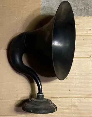 Vintage Miller Rubber Co Horn Speaker  • $80