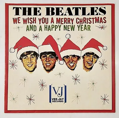 The Beatles We Wish You A Merry Christmas FANTASY VJ PICTURE SLEEVE • $9.99